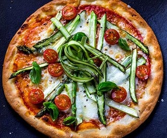 Aspargespizza