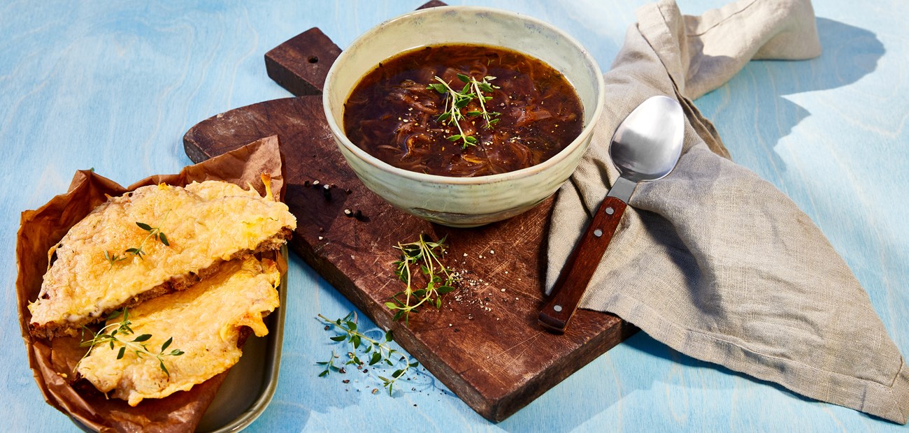Fransk løksuppe