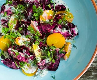 Lun rødbetsalat