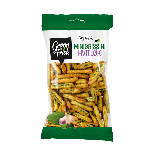 Minigrissini Hvitløk