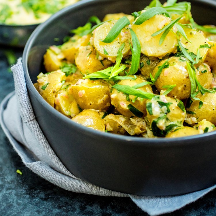 Potetsalat med sennep og estragon
