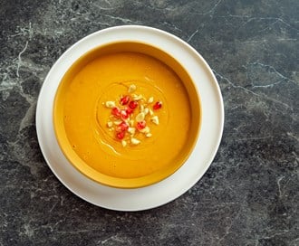 Søtpotetsuppe