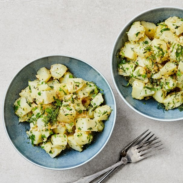 Potetsalat med friske urter 