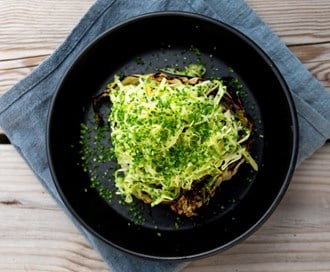 Superfrisk grillet kål