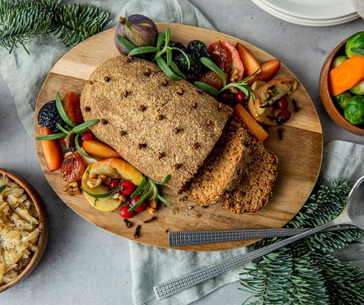 Vegansk jule"skinke"