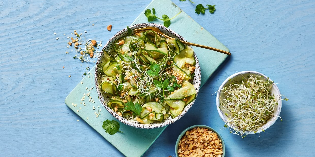 Asiatisk agurksalat