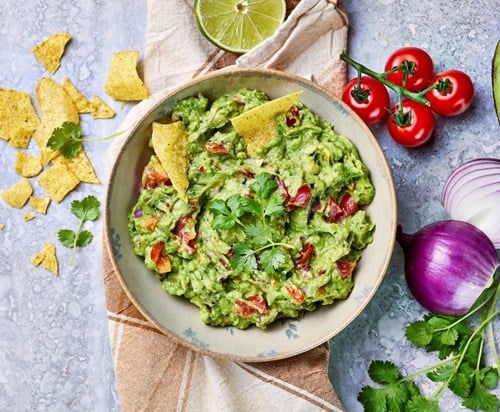 Guacamole i tre varianter