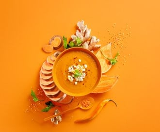 The Body Builder - Suppe med søtpotet og ingefær