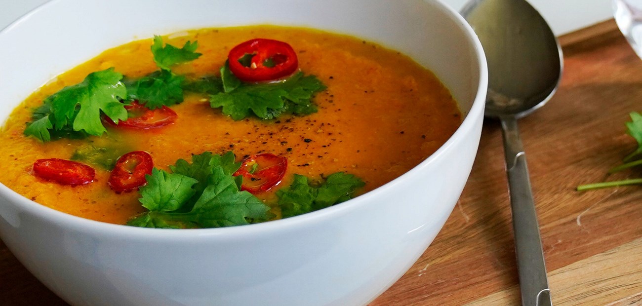 Grønnsakssuppe av rester