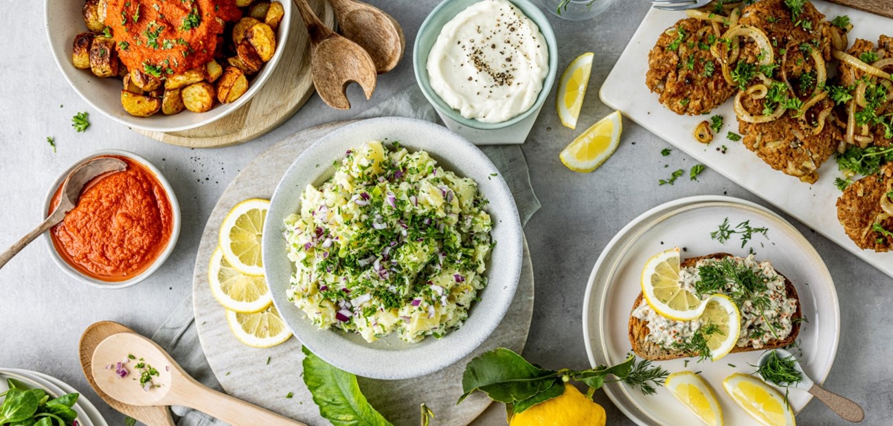 vegetarisk koldtbord