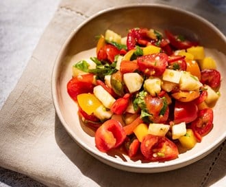 Tropisk tomatsalat
