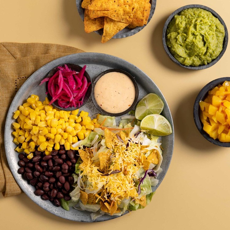 Tacosalat med Crunchy Meksikansk Kit 