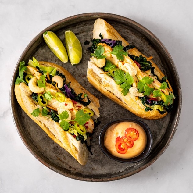 Banh Mi med Kål Mix 
